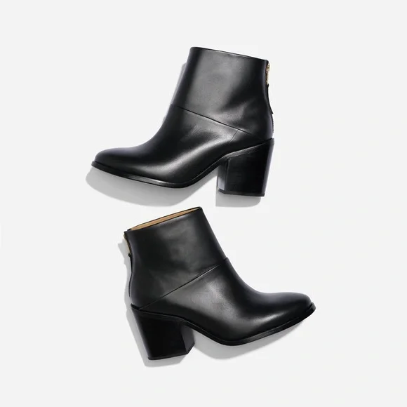 Nisolo | Shoes | Nisolo Dari Black Leather Ankle Boots  display picture 2